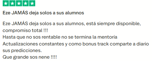 Reseña de Trustpilot 2