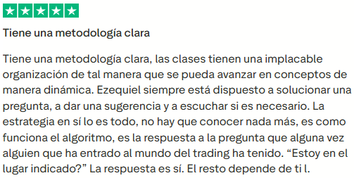 Reseña de Trustpilot 4