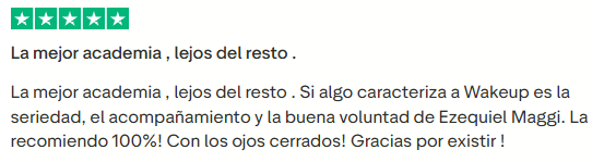 Reseña de Trustpilot 5
